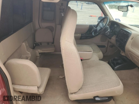 1999 Ford Ranger XL with VIN 1FTYR14V8XPA16341, listed as a Copart auction lot 45297565 with 134,547 mi miles and Salvage Title. Bid and sale history available at carsss.com. Image 11.