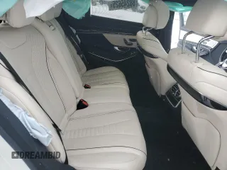 2019 Mercedes-Benz S 560 with VIN WDDUG8GB2KA458581, listed as a Copart auction lot 88245625 with 93,555 mi miles and Clean Title. Bid and sale history available at DreamBid. Image 10.