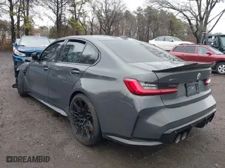 2023 BMW M3 Competition xDrive with VIN WBS43AY0XPFN86807, listed as a IAAI auction lot 41805104 with 28,773 mi miles. Bid and sale history available at carsss.com. Image 3.