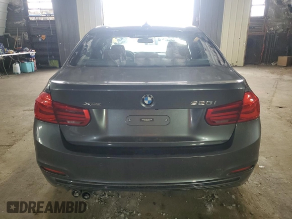 2016 BMW 3 Series 328i xDrive with VIN WBA8E3C59GK502613, listed as a Copart auction lot 63661805 with 127,559 mi miles and Salvage title. Bid and sale history available at DreamBid. Image 6.