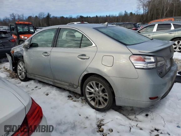 2010 Lexus HS with VIN JTHBB1BA9A2017186, listed as a Copart auction lot 41837274 with 290,026 mi miles and Salvage Title. Bid and sale history available at carsss.com. Image 2.