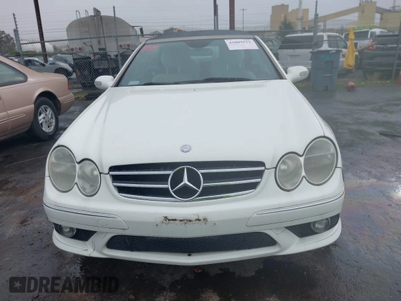 2006 Mercedes-Benz CLK-Class 5.0L with VIN WDBTK75G36T066621, listed as a IAAI auction lot 41009612 with 135,931 mi miles. Bid and sale history available at carsss.com. Image 12.