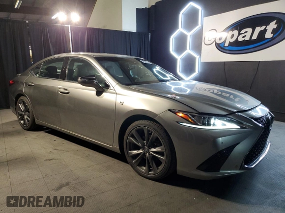2021 Lexus ES with VIN 58AGZ1B17MU086913, listed as a Copart auction lot 81472824 with 27,013 mi miles and Clean Title. Bid and sale history available at carsss.com. Image 4.