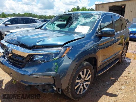 2022 Honda Pilot EX-L с VIN 5FNYF6H53NB023298, выставлен на аукционе IAAI как лот 42255379 с пробегом 38 382 миль миль и . История ставок и продаж доступна на DreamBid. Изображение 16.