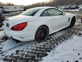 2017 Mercedes-Benz SL-Class SL 63 AMG with VIN WDDJK7EA5HF044924, listed as a Copart auction lot 87028304 with 0 mi miles and Non Repairable. Bid and sale history available at carsss.com. Image 3.