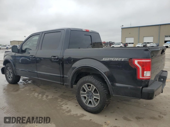 2016 Ford F-150 XL with VIN 1FTEW1CF8GKD37718, listed as a Copart auction lot 51844905 with 148,667 mi miles and Salvage title. Bid and sale history available at DreamBid. Image 2.