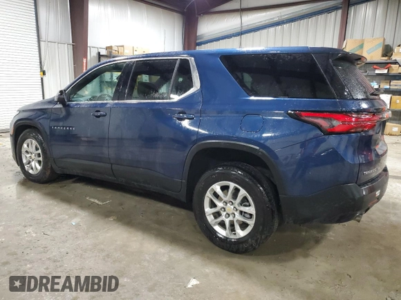 2022 Chevrolet Traverse LS with VIN 1GNEVFKW1NJ168119, listed as a Copart auction lot 80633784 with 19,096 mi miles and Salvage Title. Bid and sale history available at carsss.com. Image 2.