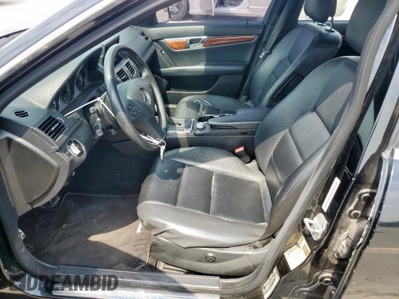 2011 Mercedes-Benz C 300 Sport with VIN WDDGF8BB6BR142707, listed as a Copart auction lot 57163135 with 165,417 mi miles and Clean title. Bid and sale history available at DreamBid. Image 7.