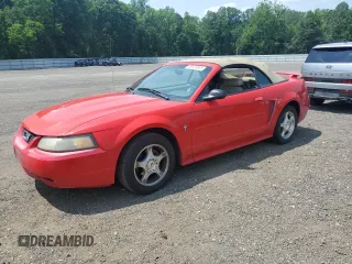 2003 Ford Mustang Deluxe with VIN 1FAFP44423F396045, listed as a Copart auction lot 60459935 with 243,215 mi miles and Salvage title. Bid and sale history available at DreamBid. Image 1.