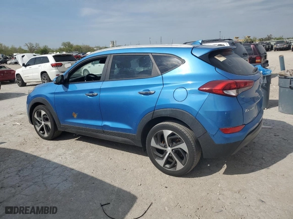 2016 Hyundai Tucson Sport with VIN KM8J33A24GU153038, listed as a Copart auction lot 53040105 with 141,268 mi miles and Clean Title. Bid and sale history available at carsss.com. Image 2.