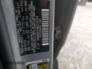 2021 Hyundai Venue SE with VIN KMHRB8A39MU073354, listed as a Copart auction lot 53810784 with 86,679 mi miles and Salvage Title. Bid and sale history available at DreamBid. Image 14.