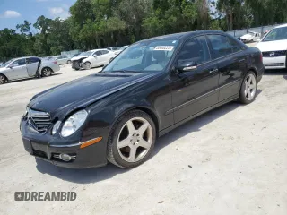 2007 Mercedes-Benz E 350 with VIN WDBUF56X07B168400, listed as a Copart auction lot 55440225 with 207,664 mi miles and Clean Title. Bid and sale history available at carsss.com. Image 1.