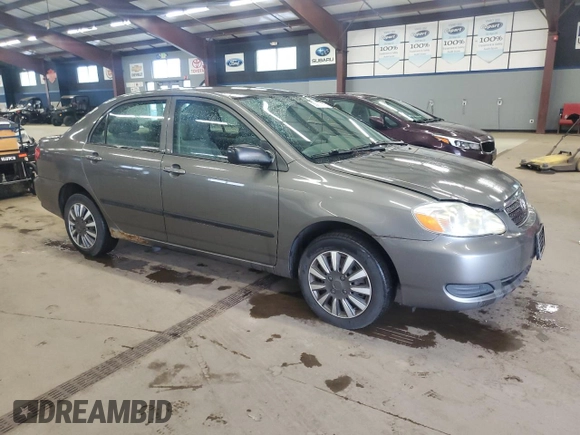 2005 Toyota Corolla CE with VIN 2T1BR32E65C378619, listed as a Copart auction lot 55856255 with 217,564 mi miles and Clean Title. Bid and sale history available at DreamBid. Image 4.