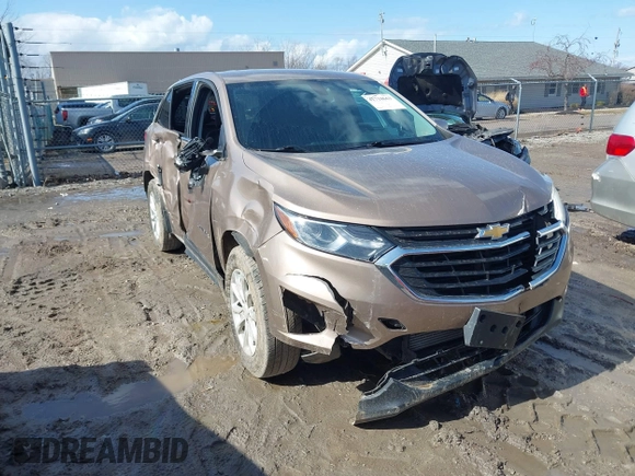 2018 Chevrolet Equinox LT with VIN 2GNAXSEV1J6163417, listed as a IAAI auction lot 41718663 with 85,940 mi miles and . Bid and sale history available at carsss.com. Image 1.