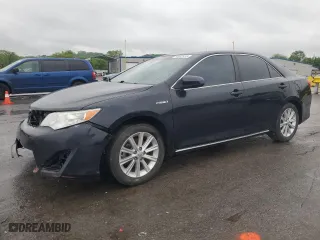 2012 Toyota Camry Hybrid XLE with VIN 4T1BD1FK6CU010696, listed as a Copart auction lot 53982915 with 124,790 mi miles and Salvage Title. Bid and sale history available at carsss.com. Image 1.