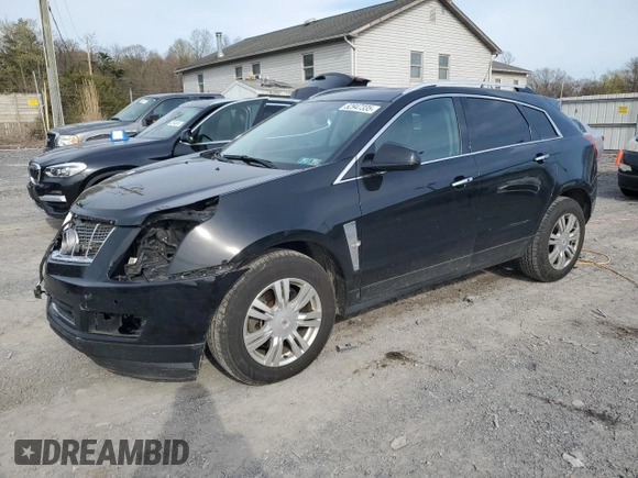 2011 Cadillac SRX Luxury Collection with VIN 3GYFNDEY1BS629371, listed as a Copart auction lot 52947335 with 128,269 mi miles and Salvage Title. Bid and sale history available at carsss.com. Image 1.