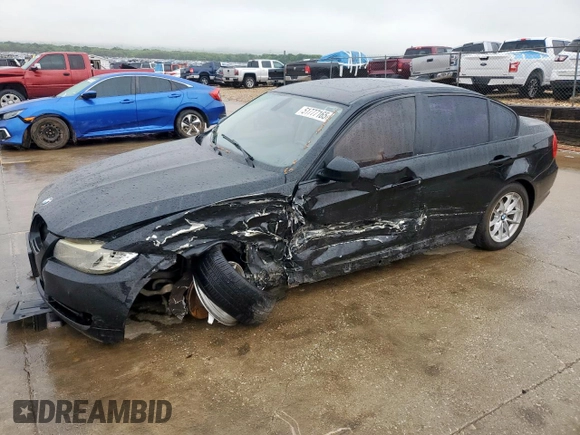 2010 BMW 3 Series 328i with VIN WBAPH7G59ANM52970, listed as a Copart auction lot 51777165 with 157,994 mi miles and Salvage Title. Bid and sale history available at carsss.com. Image 1.