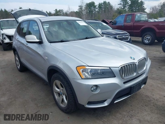 2012 BMW X3 28i with VIN 5UXWX5C55CL728988, listed as a IAAI auction lot 42050354 with 218,637 mi miles and . Bid and sale history available at DreamBid. Image 1.