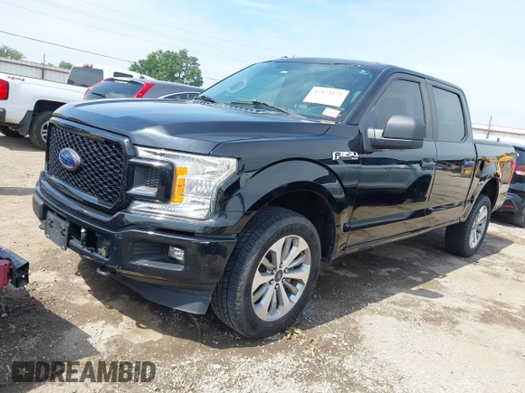 2018 Ford F-150 XL with VIN 1FTEW1EP1JKD05142, listed as a IAAI auction lot 42473177 with 99,079 mi miles and . Bid and sale history available at DreamBid. Image 19.