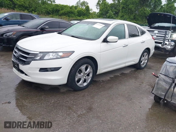 2010 Honda Crosstour EX-L z VIN 5J6TF2H5XAL010875, wystawiony jako IAAI lot #42329369 z przebiegiem 255 749 mil mil oraz . Historia ofert i sprzedaży dostępna na DreamBid. Obrazek 2.