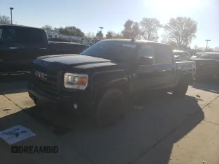 2015 GMC Sierra 1500 SLE with VIN 3GTP1UEC5FG415972, listed as a Copart auction lot 83716974 with 83,698 mi miles and Salvage title. Bid and sale history available at DreamBid. Image 1.