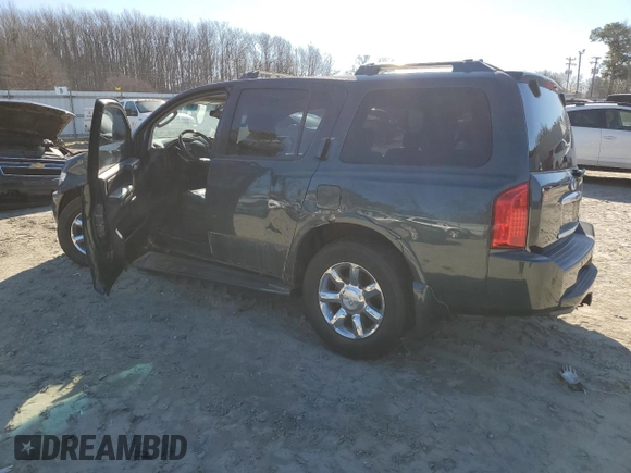 2005 Infiniti QX56 with VIN 5N3AA08A65N805075, listed as a Copart auction lot 43147485 with 110,750 mi miles and Salvage Title. Bid and sale history available at carsss.com. Image 2.