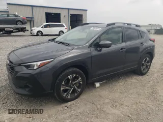 2024 Subaru Crosstrek Premium with VIN JF2GUADC6R8348107, listed as a Copart auction lot 55046055 with 34,879 mi miles and Salvage title. Bid and sale history available at DreamBid. Image 1.