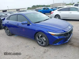 2024 Hyundai Elantra SEL with VIN KMHLS4DGXRU820304, listed as a IAAI auction lot 41895332 with 5,414 mi miles and . Bid and sale history available at DreamBid. Image 1.