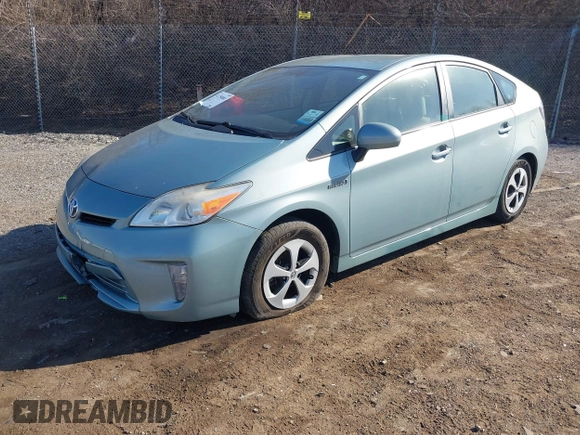 2014 Toyota Prius Four with VIN JTDKN3DU2E1810157, listed as a IAAI auction lot 41758881 with 117,414 mi miles. Bid and sale history available at carsss.com. Image 18.