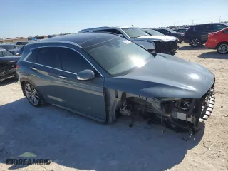2023 Infiniti QX50 SENSORY with VIN 3PCAJ5EB5PF109056, listed as a Copart auction lot 42813775 with 13,665 mi miles and Salvage Title. Bid and sale history available at carsss.com. Image 4.