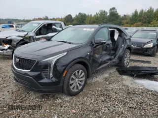 2023 Cadillac XT4 FWD Sport with VIN 1GYFZER48PF155576, listed as a Copart auction lot 77071994 with 47,539 mi miles and Salvage title. Bid and sale history available at DreamBid. Image 1.