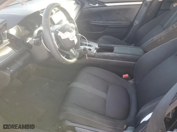 2018 Honda Civic Sedan LX with VIN 2HGFC2F57JH561472, listed as a Copart auction lot 52611235 with 126,350 mi miles and Clean Title. Bid and sale history available at carsss.com. Image 7.