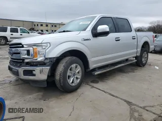 2018 Ford F-150 XL with VIN 1FTEW1CGXJKC87016, listed as a Copart auction lot 44648545 with 99,380 mi miles and Salvage Title. Bid and sale history available at carsss.com. Image 1.