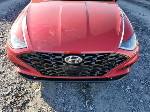 2021 Hyundai Sonata SEL with VIN KMHL64JA9MA166653, listed as a Copart auction lot 43030605 with 42,849 mi miles and Salvage Title. Bid and sale history available at carsss.com. Image 13.