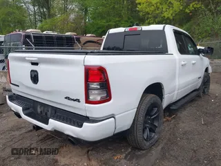 2022 Ram 1500 Big Horn с VIN 1C6SRFBT4NN445190, выставлен на аукционе IAAI как лот 42182639 с пробегом 16 802 миль миль и . История ставок и продаж доступна на DreamBid. Изображение 4.