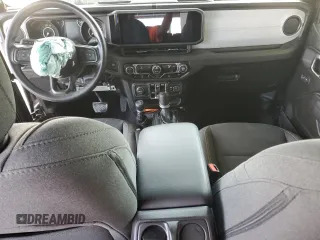 2025 Jeep Wrangler Sport S with VIN 1C4PJXDN3SW520493, listed as a Copart auction lot 55454235 with 6,064 mi miles and Non repairable. Bid and sale history available at DreamBid. Image 8.