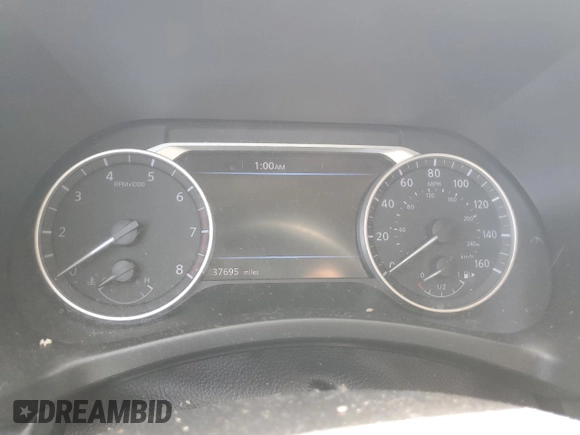 2023 Nissan Sentra SR with VIN 3N1AB8DV4PY311100, listed as a Copart auction lot 47260035 with 37,695 mi miles and Salvage Title. Bid and sale history available at DreamBid. Image 9.