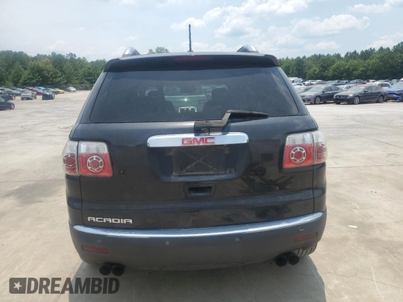 2009 GMC Acadia SLT2 with VIN 1GKER33D49J189310, listed as a Copart auction lot 61991705 with 165,339 mi miles and Salvage title. Bid and sale history available at DreamBid. Image 6.