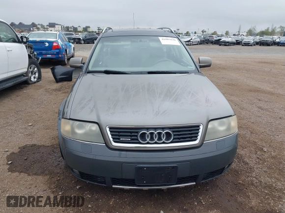 2003 Audi allroad A6 V8 with VIN WA1YD54B83N046581, listed as a IAAI auction lot 41885626 with 80,720 mi miles and . Bid and sale history available at DreamBid. Image 13.