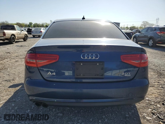 2013 Audi A4 Premium Plus with VIN WAUFFAFL6DN034952, listed as a Copart auction lot 52313145 with 154,754 mi miles and Clean Title. Bid and sale history available at carsss.com. Image 6.