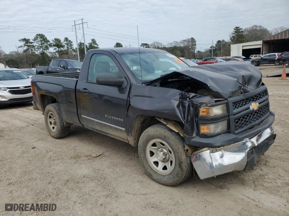 2015 Chevrolet Silverado 1500 Work Truck with VIN 1GCNCPEH0FZ313638, listed as a Copart auction lot 45659565 with 143,760 mi miles and Salvage Title. Bid and sale history available at carsss.com. Image 4.