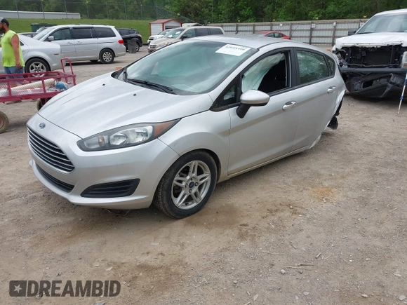 2019 Ford Fiesta SE with VIN 3FADP4EJ3KM145397, listed as a IAAI auction lot 42055399 with 80,667 mi miles. Bid and sale history available at carsss.com. Image 17.