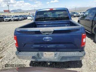 2018 Ford F-150 XL with VIN 1FTEW1E53JKE15690, listed as a Copart auction lot 54586685 with 165,730 mi miles and Clean title. Bid and sale history available at DreamBid. Image 6.