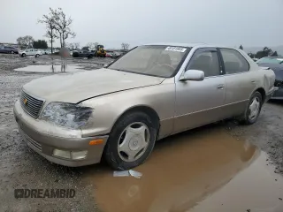1998 Lexus LS 400 z VIN JT8BH28F0W0123360, wystawiony jako Copart lot #49181955 z przebiegiem 176 065 mil mil oraz Szkoda całkowita • Salvage title. Historia ofert i sprzedaży dostępna na DreamBid. Obrazek 1.