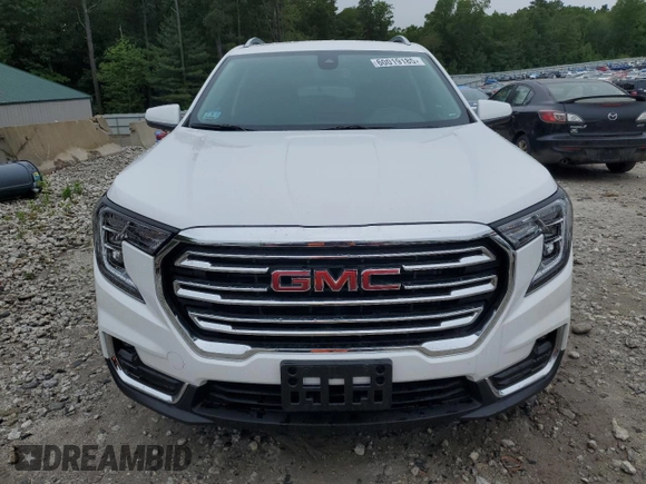 2024 GMC Terrain SLT with VIN 3GKALVEGXRL275104, listed as a Copart auction lot 60019185 with 10,127 mi miles and Salvage title. Bid and sale history available at DreamBid. Image 5.