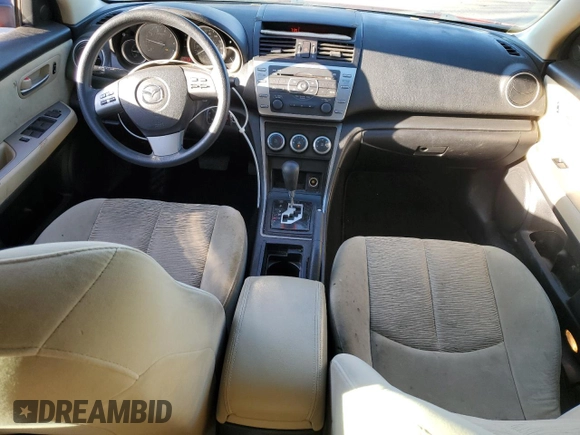 2010 Mazda 6 i Sport with VIN 1YVHZ8BH3A5M39864, listed as a Copart auction lot 55102725 with 173,548 mi miles and Salvage title. Bid and sale history available at DreamBid. Image 8.