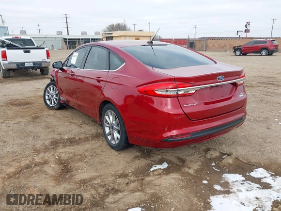 2017 Ford Fusion SE with VIN 3FA6P0HD9HR379143, listed as a IAAI auction lot 41567811 with 137,233 mi miles. Bid and sale history available at carsss.com. Image 3.