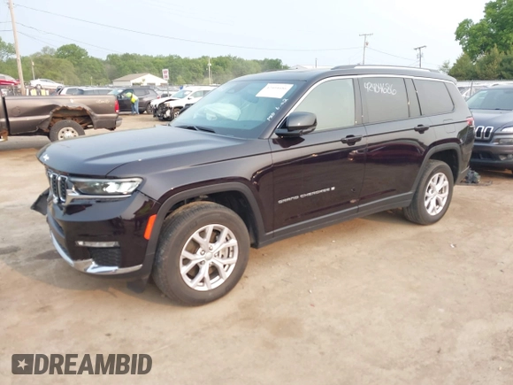 2022 Jeep Grand Cherokee Limited with VIN 1C4RJKBG1N8539066, listed as a IAAI auction lot 42404686 with 32,764 mi miles and . Bid and sale history available at DreamBid. Image 18.