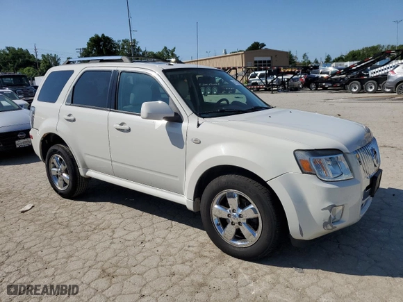 2009 Mercury Mariner Premier with VIN 4M2CU87G19KJ11476, listed as a Copart auction lot 61718784 with 117,526 mi miles and Salvage Title. Bid and sale history available at carsss.com. Image 4.