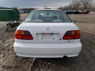 1999 Honda Civic LX with VIN 1HGEJ6672XL035806, listed as a Copart auction lot 47627715 with 189,093 mi miles and Salvage Title. Bid and sale history available at carsss.com. Image 6.